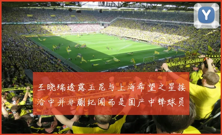 王晓瑞透露玉昆与上海希望之星接洽中并非蒯纪闻而是国产中锋球员